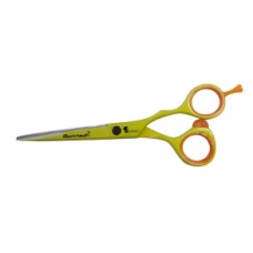 Ножица Glamtech -ONE ERGO NEON YELLOW 3268 за подстригване  5,5"